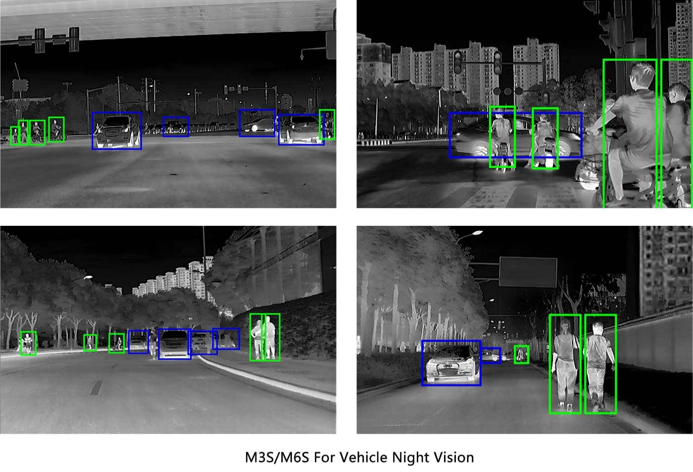 M3S/M6S Infrared Night Vision Camera for Cars Applications