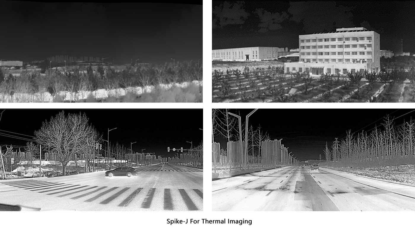 Spike-J Panoramic Stitching Vision-enhanced Night Vision Device Applications