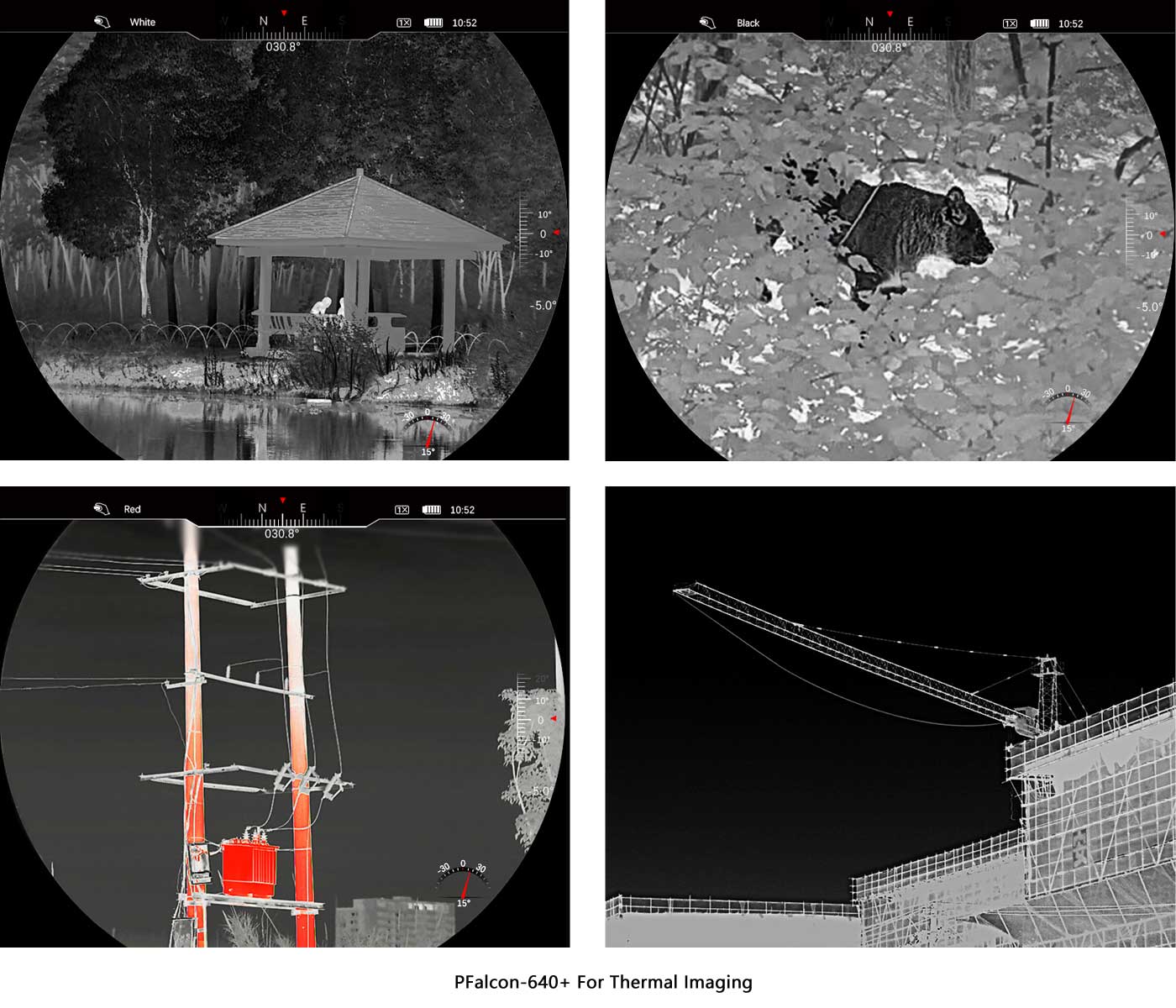 PFalcon-640+ Thermal Monoscope Night Vision Device Applications