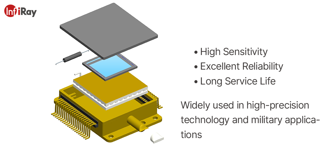 Features of Metallic Packaged Infrared Detector