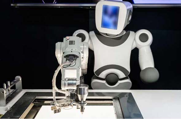 マイニングロボットに取り付けることができるサーマルイメージング装置