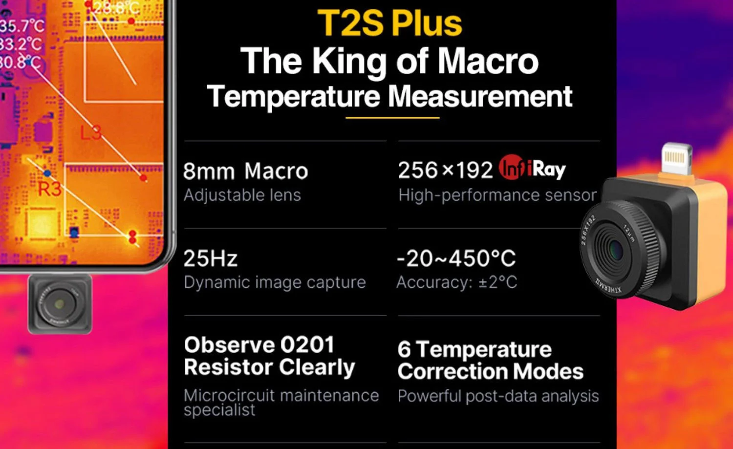 03マクロ温度測定のT2S PLUSキング